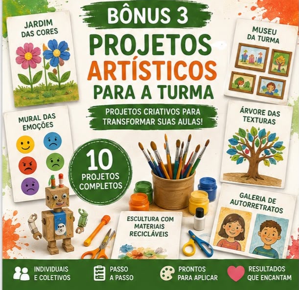 Projetos Artísticos para a Turma